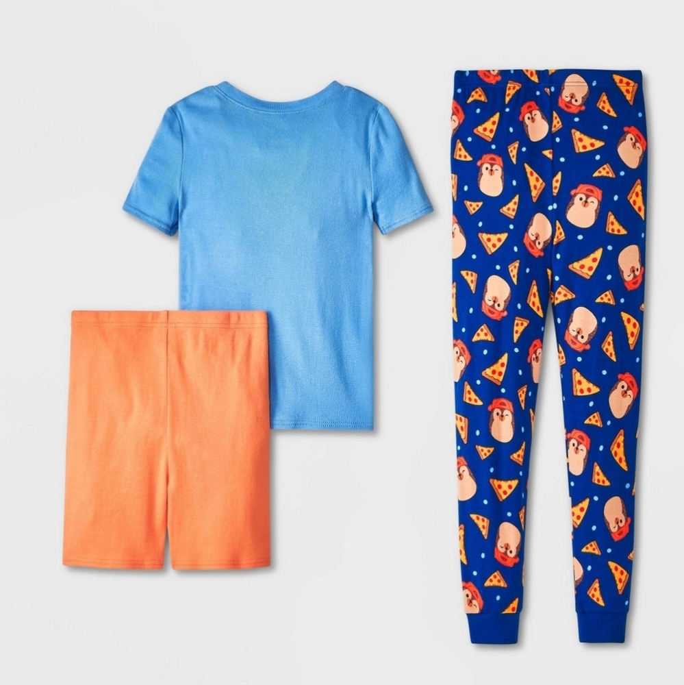 Squishmallows 3pc Pajama Set -Orange - Picture 2 of 2